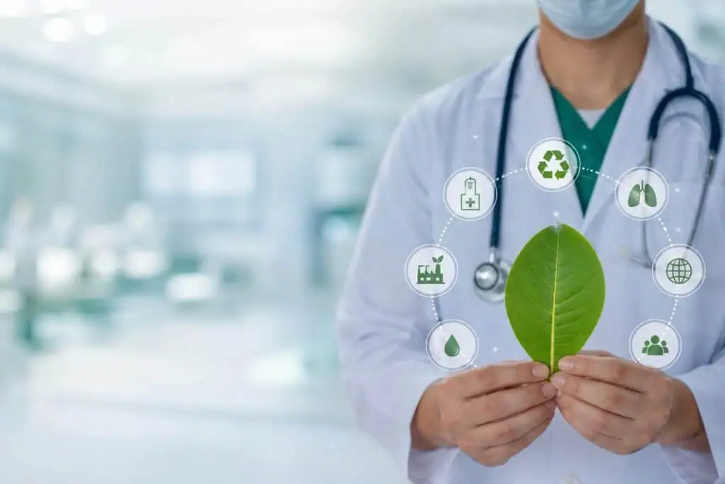 Emissão de Carbono na área da saúde – como a sua instituição tem se preocupado com isso?