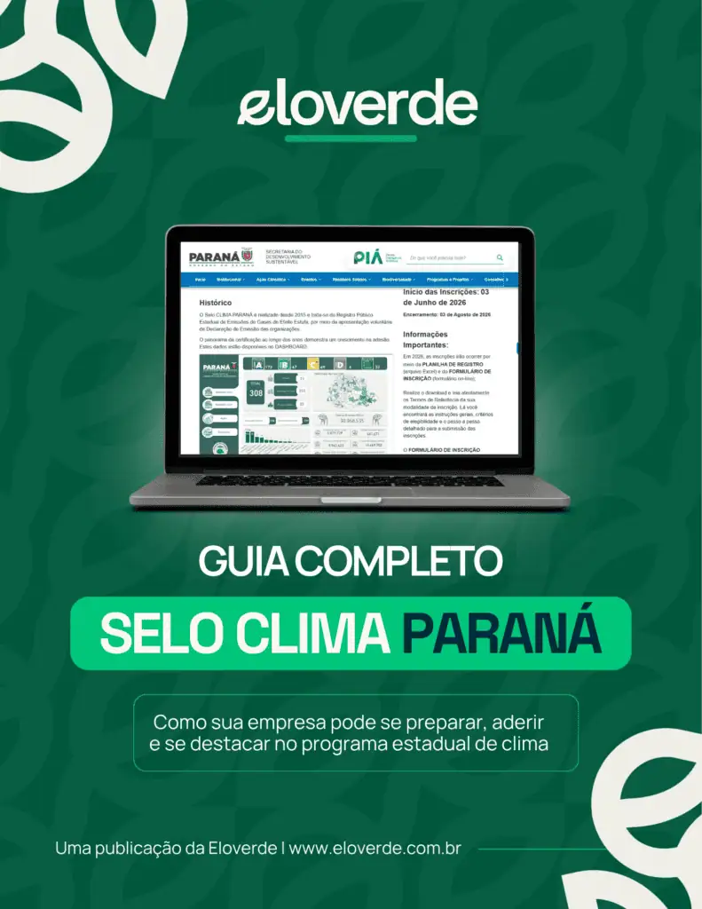Selo Clima Paraná 2026: Guia Completo para Estruturar seu Inventário e Conquistar a Certificação